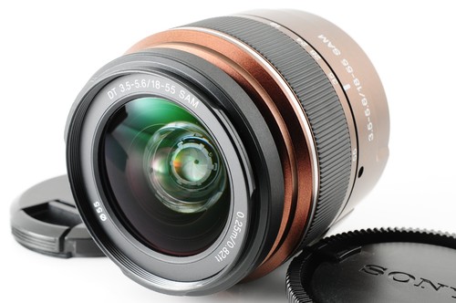 Rare brown sony 55mm - dt, 18-55mm