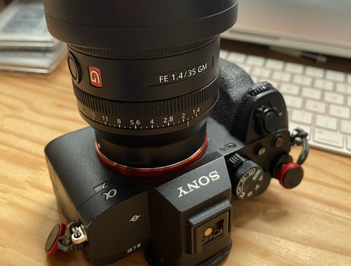 Objectif sony 1 4 - fe, 35